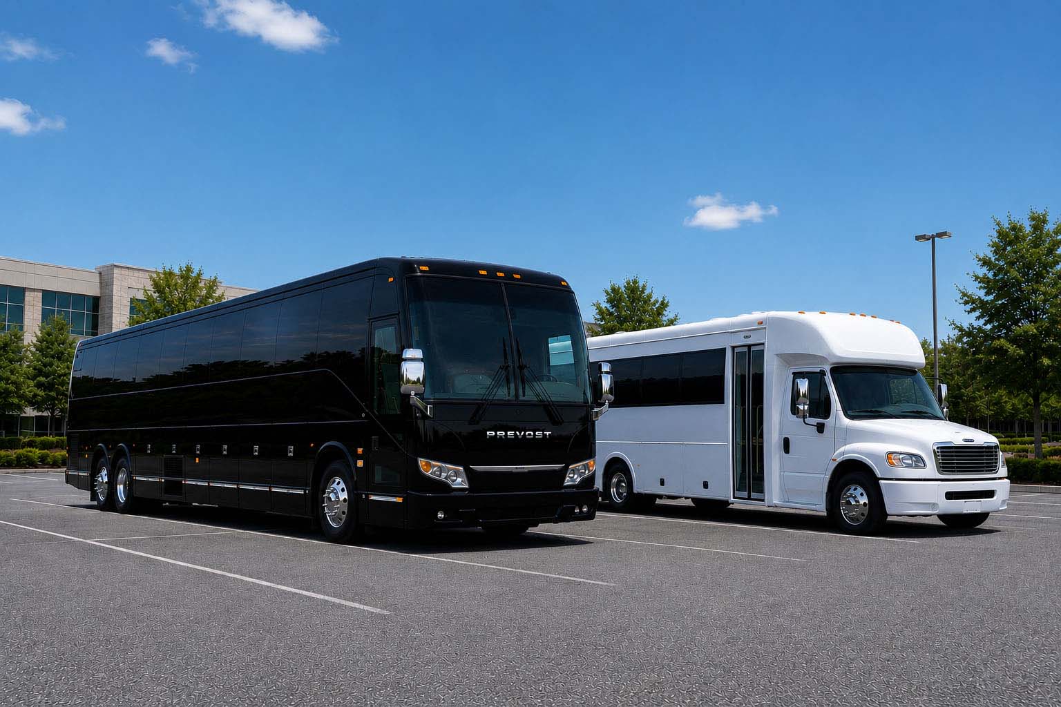 Charter bus rental in Westminster, CO
